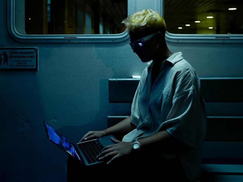 Wide shot of a peaceful room with natural sunlight.